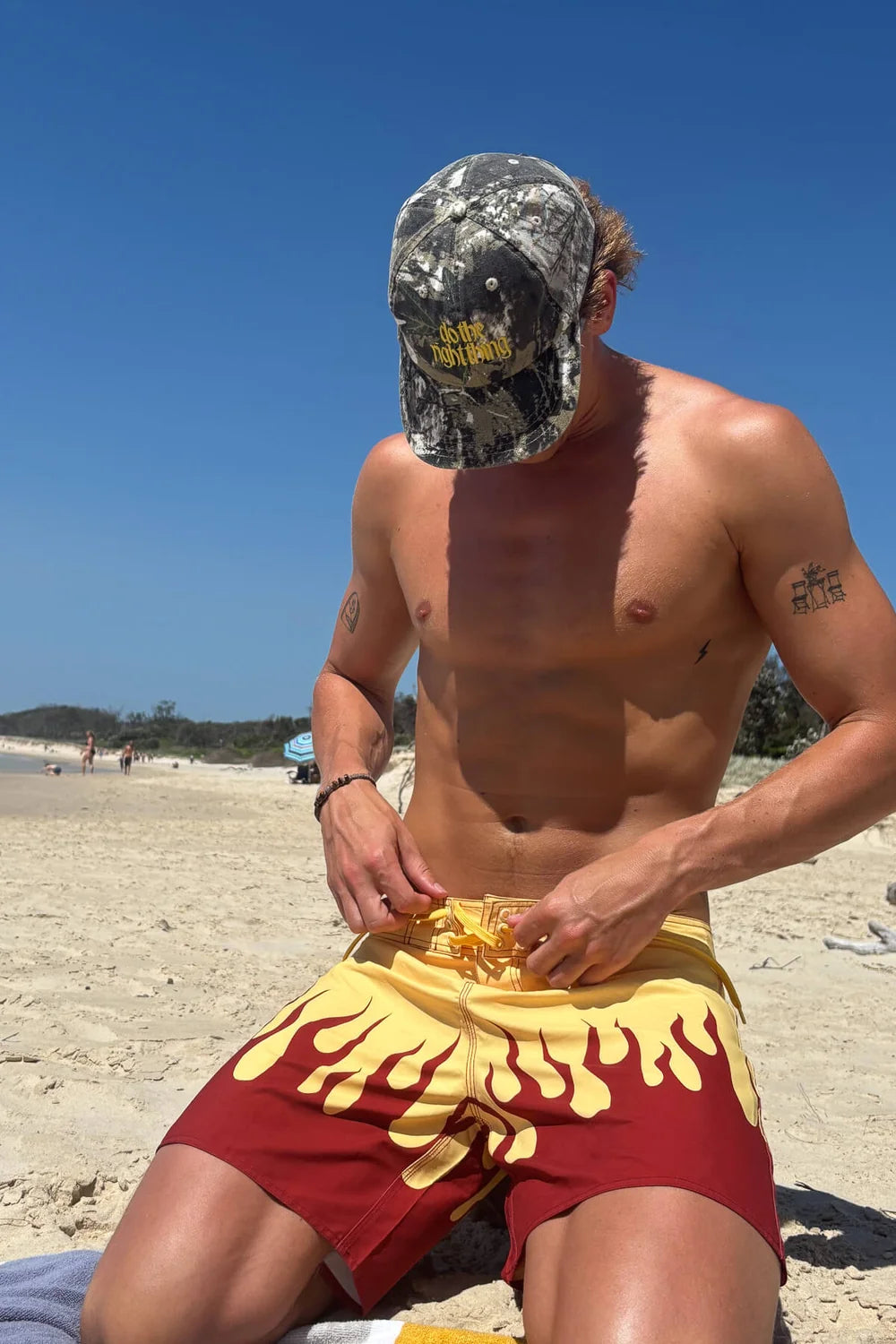 Inner Relm Hot Crotch Boardshorts Yellow