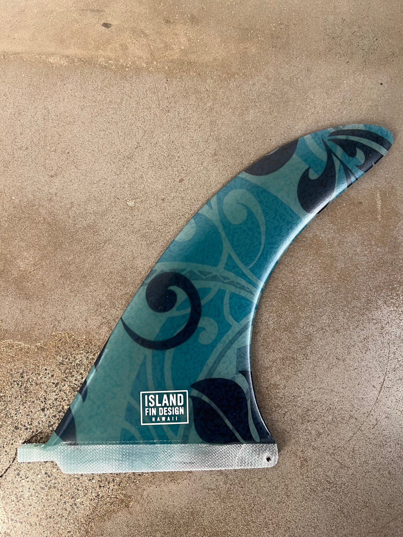 Island Fin Design Islander 10.0 Blue Tribal