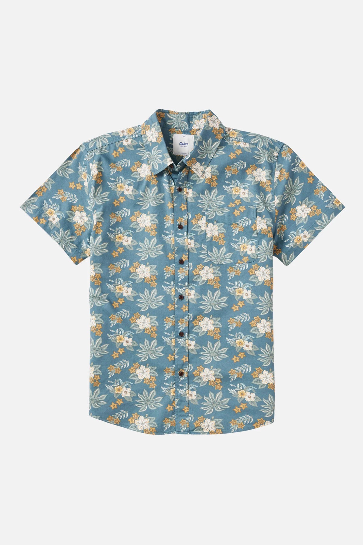Katin Benji Shirt Atlantic Green