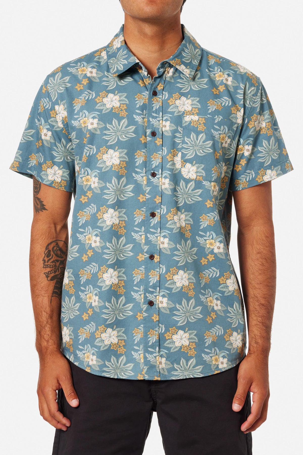 Katin Benji Shirt Atlantic Green