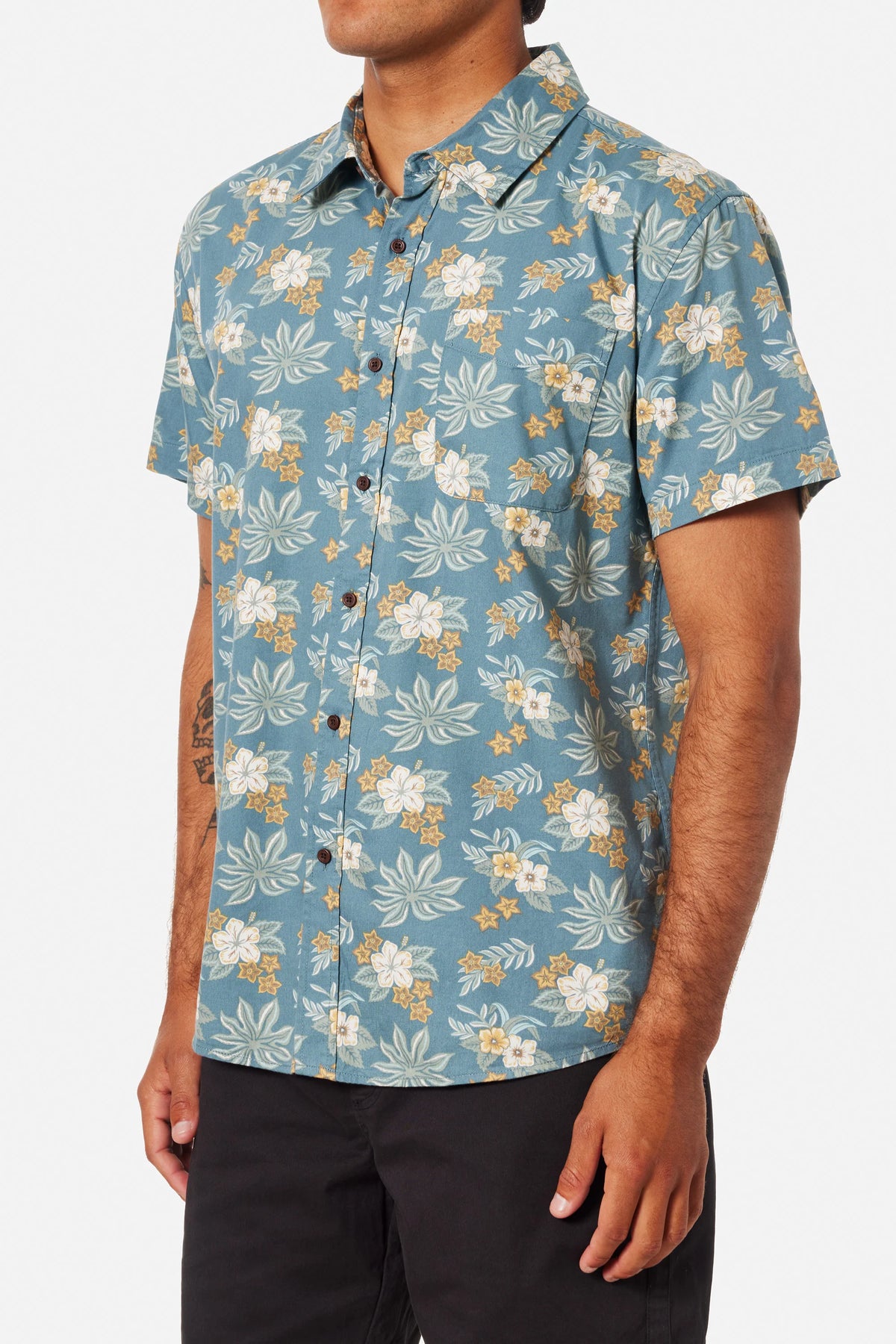 Katin Benji Shirt Atlantic Green