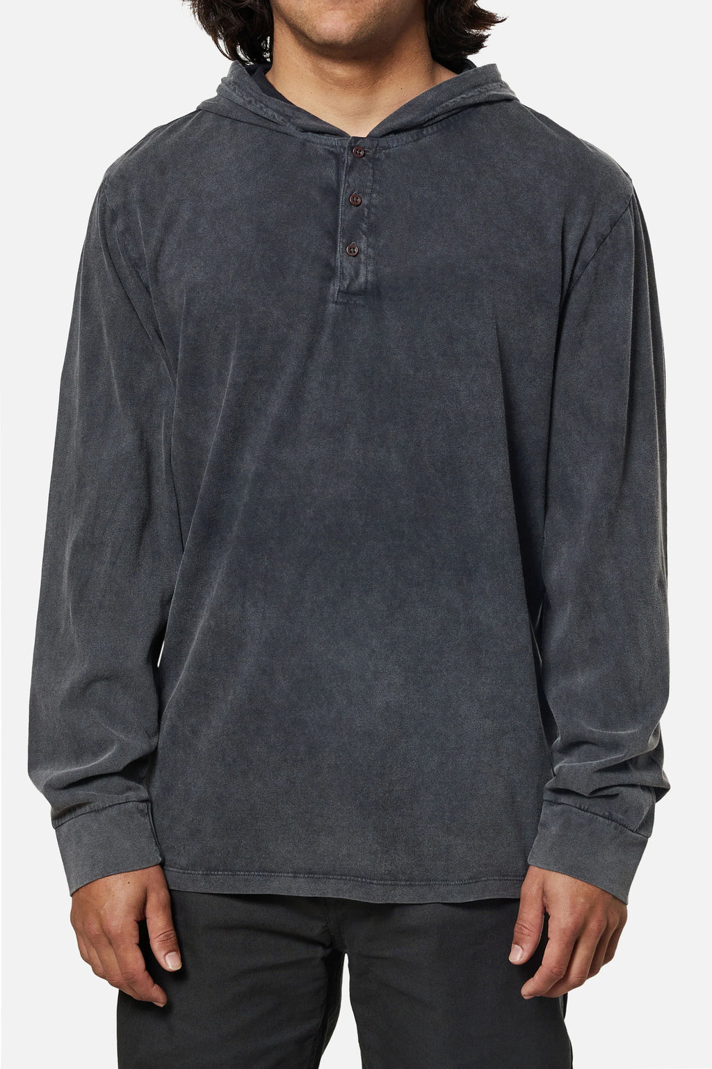Katin Mesa Hide Pullover Black Sand Wash