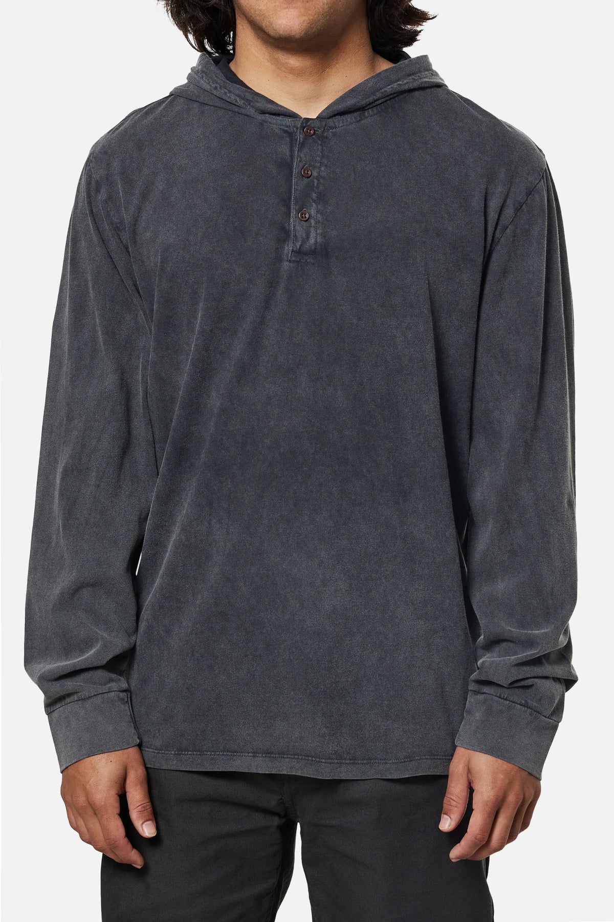 Katin Mesa Hide Pullover Black Sand Wash