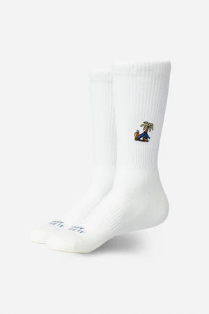Katin Stroll Socks White