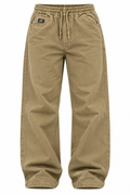 Santoloco Loose Fit Twill Pants - Camel