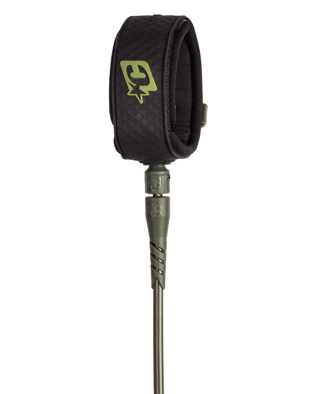 Creatures Reliance 9' Ankle Leash Normal Fit Military Black