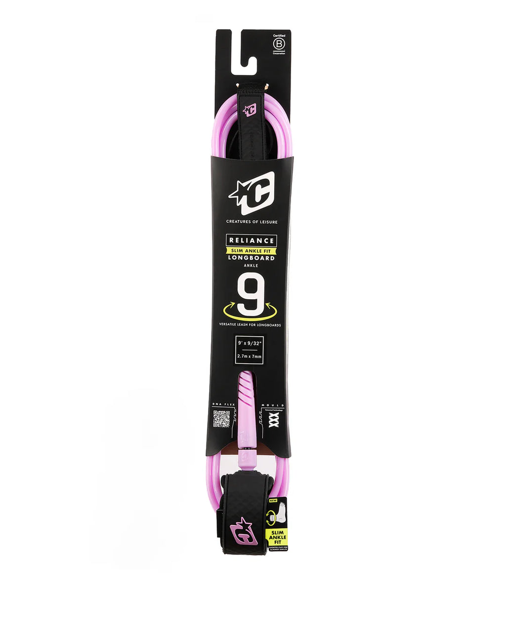 Creatures Reliance 9' Ankle Leash Slim Fit Guava