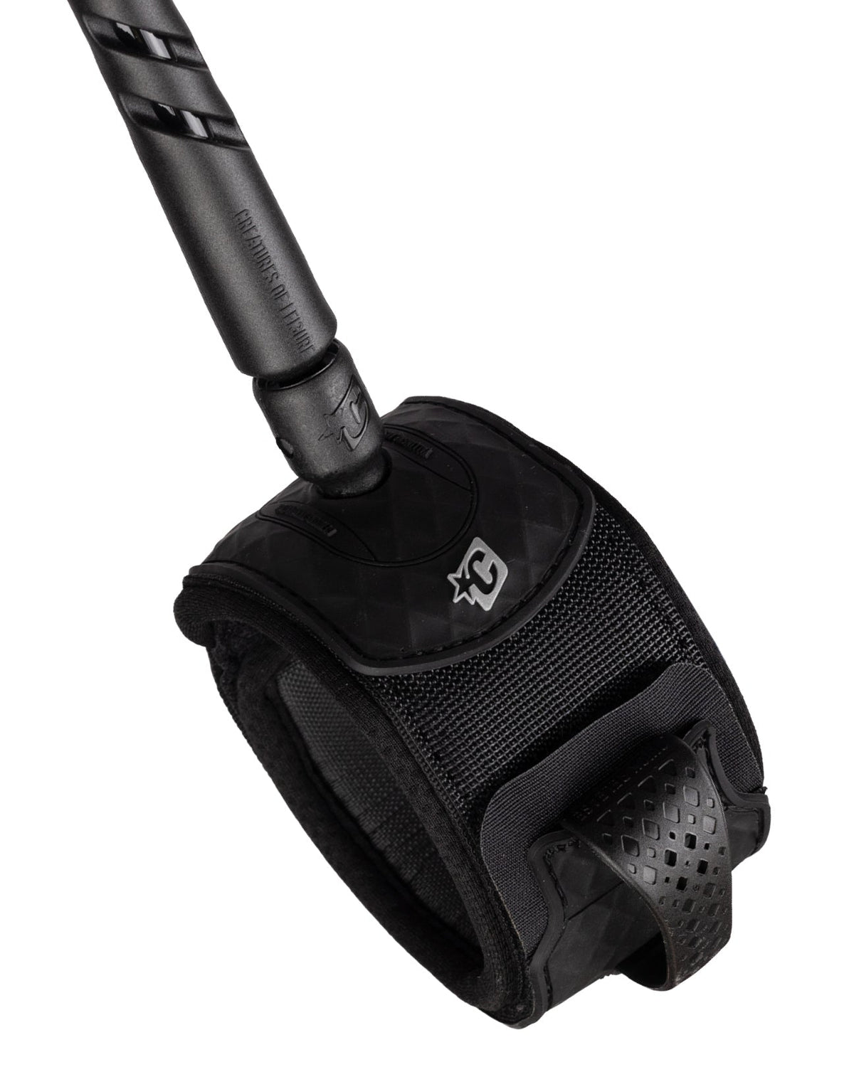 Creatures Reliance Heavy Duty 6' Leash Black Silver