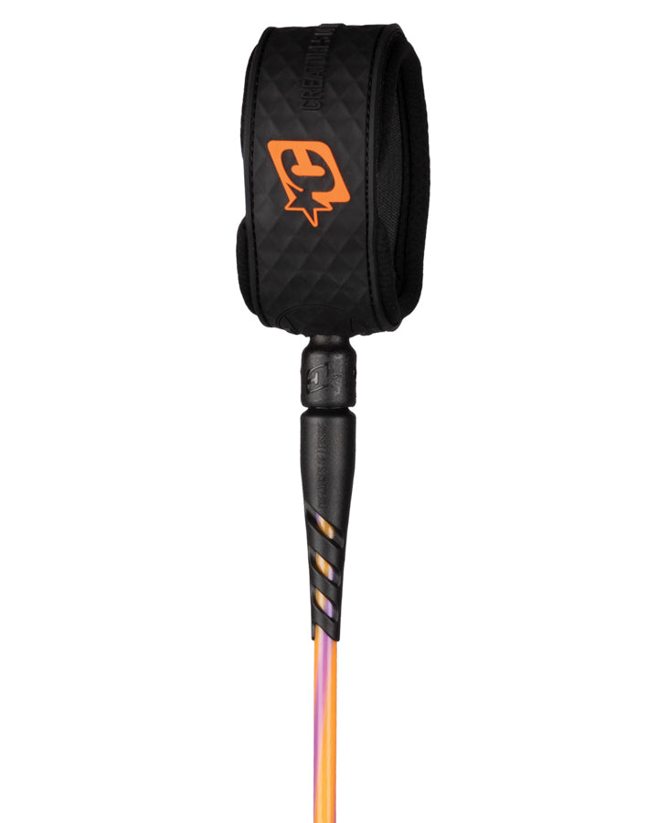 Creatures Reliance Standard Duty 6' Leash Hi-Vis Purple Twist Black
