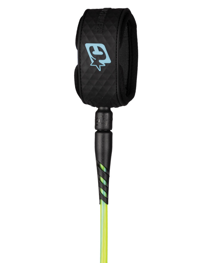 Creatures Reliance Medium Duty 6' Leash Pine Lime Twist Black