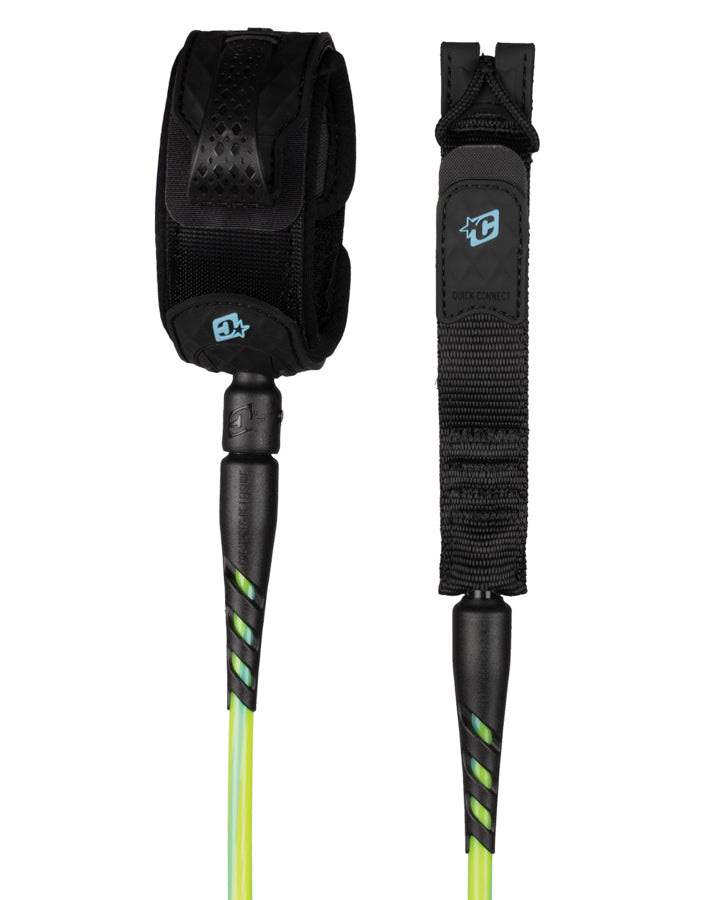 Creatures Reliance Standard Duty 7' Leash Pine Lime Twist Black