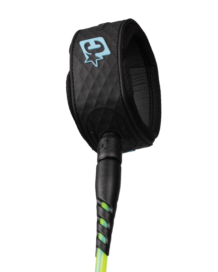 Creatures Reliance Medium Duty 6' Leash Pine Lime Twist Black