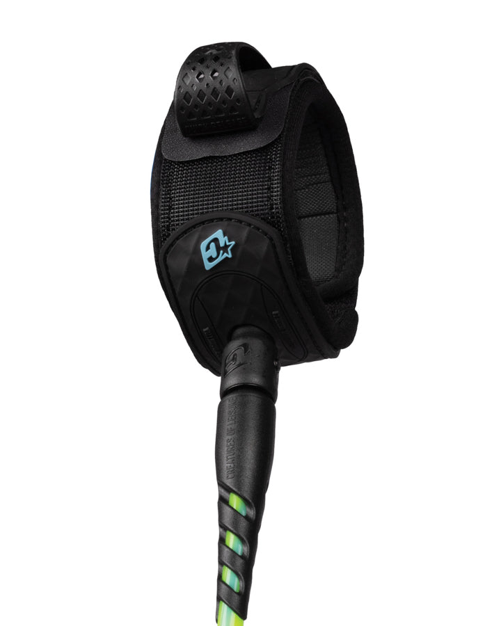 Creatures Reliance Medium Duty 6' Leash Pine Lime Twist Black