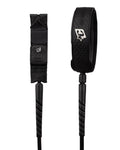 Creatures Reliance Longboard Heavy Duty Knee 10' Leash Black Silver