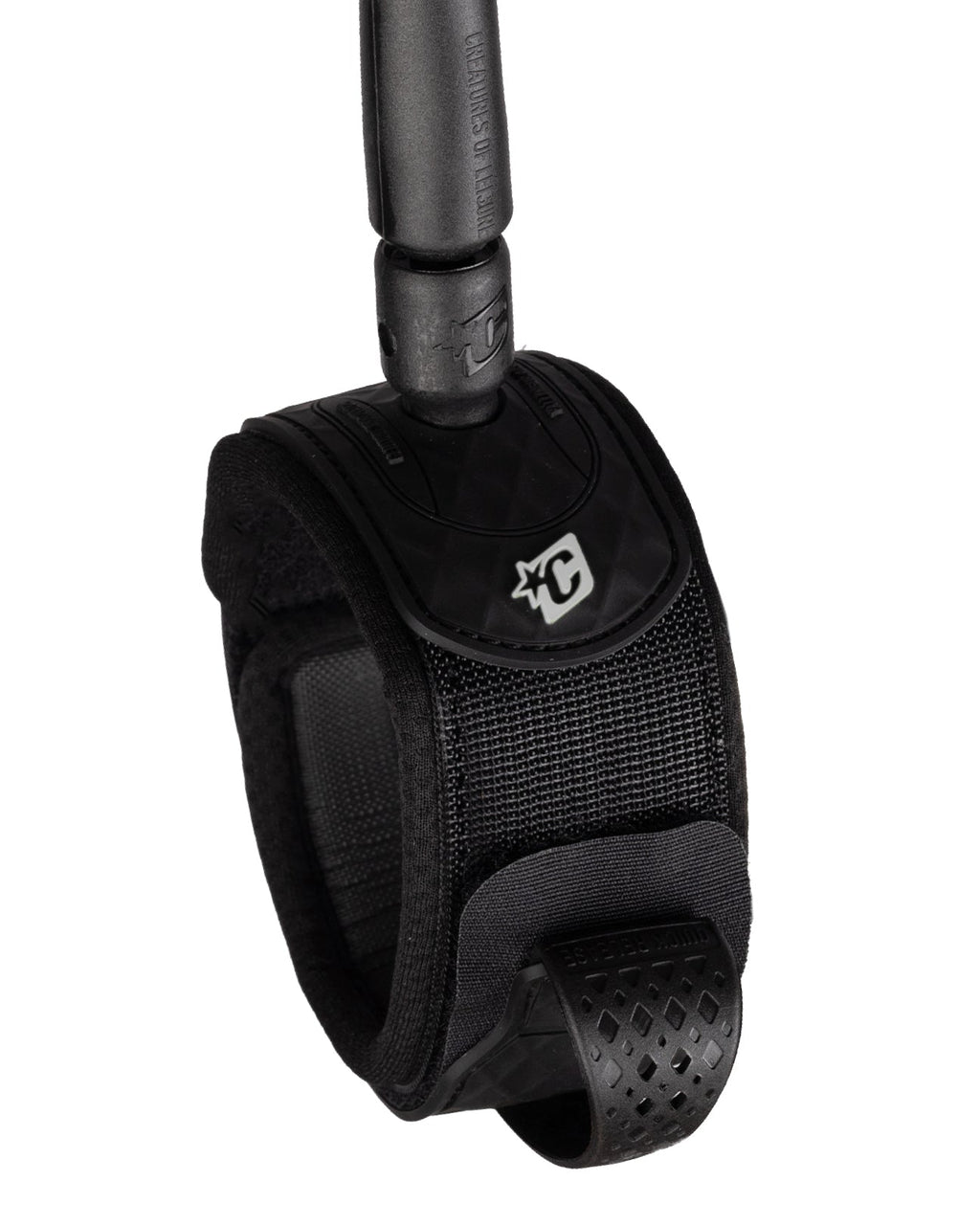 Creatures Reliance Longboard Standard Duty Ankle 9' Leash Bone Black