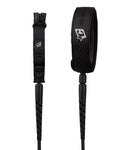 Creatures Reliance Longboard Standard Duty Knee 9' Leash Black Silver