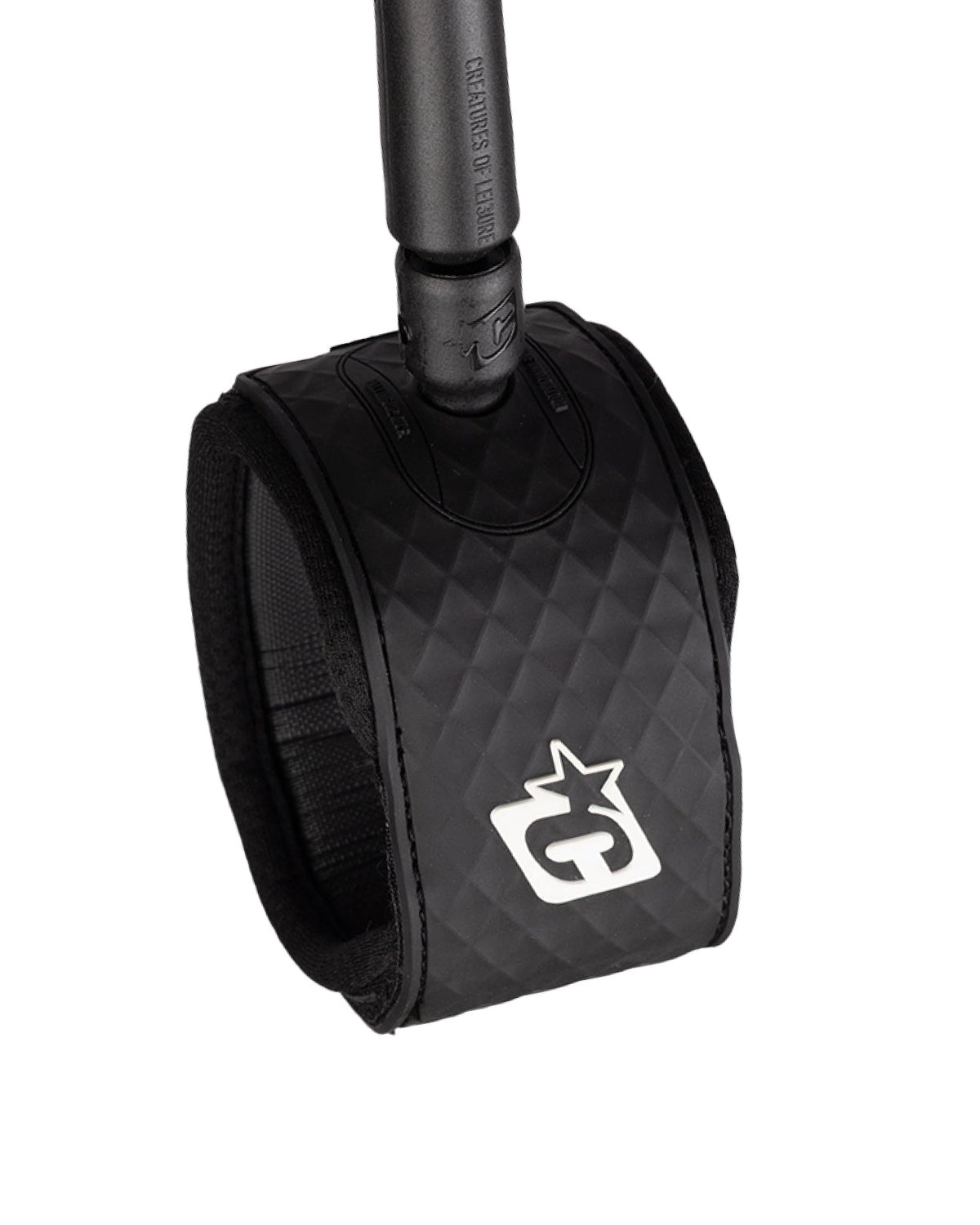 Creatures Reliance Longboard Standard Duty Slim Ankle 9' Leash Black