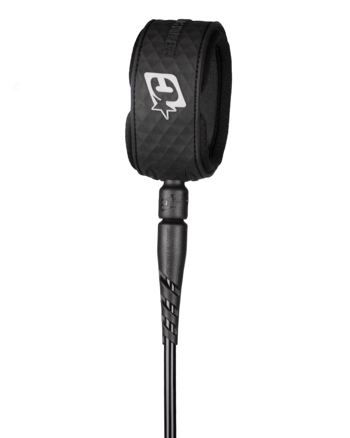 Creatures Reliance Standard Duty 7' Leash Black Silver