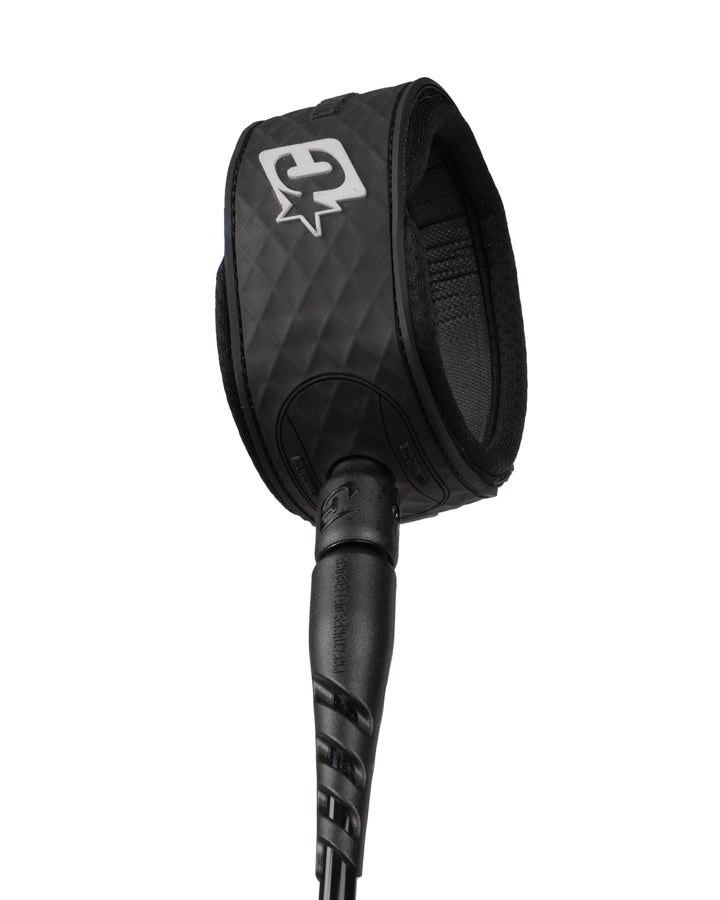 Creatures Reliance Standard Duty 8' Leash Black Silver
