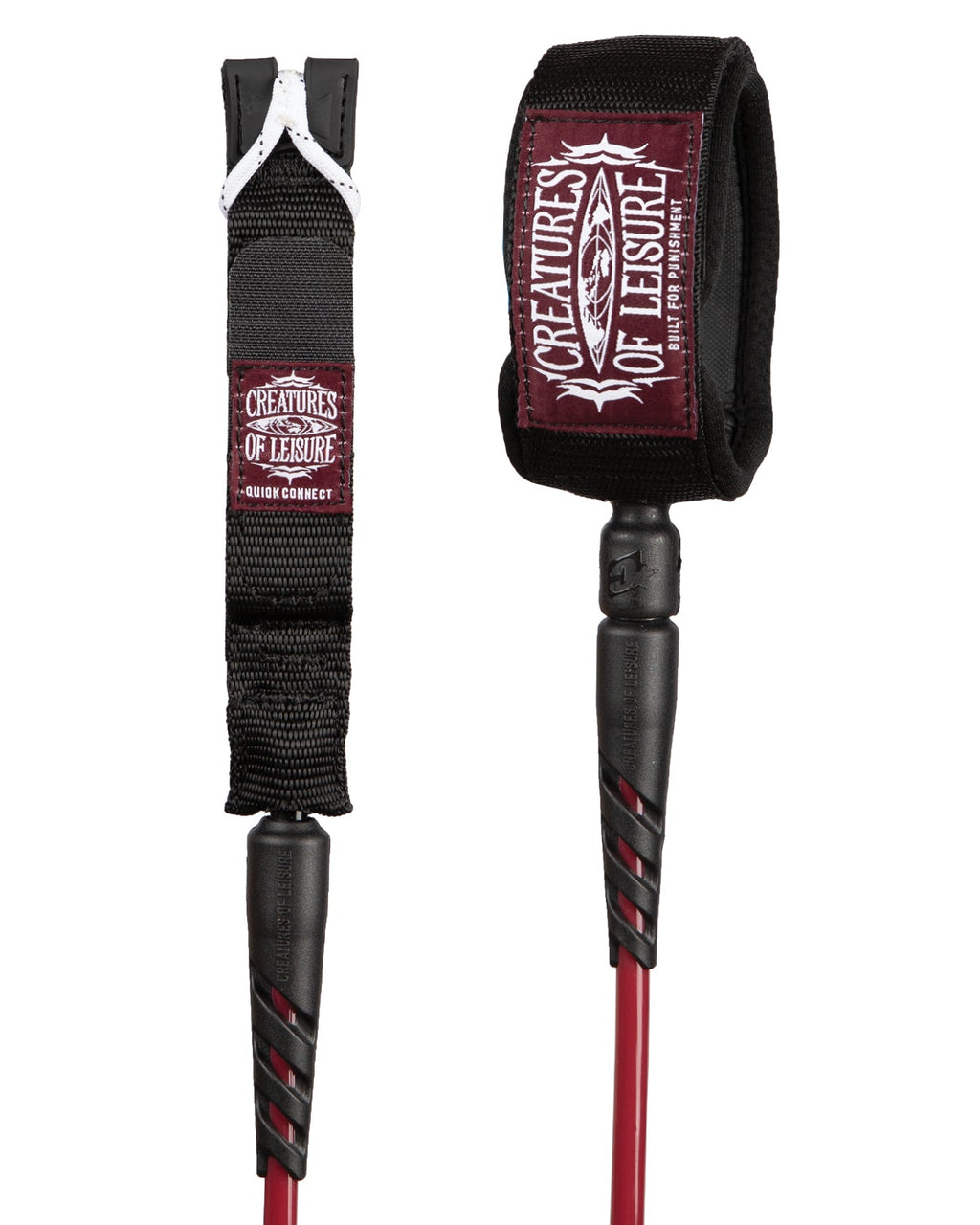 Creatures Reliance Standard Duty 6' Leash Dark Rose Black