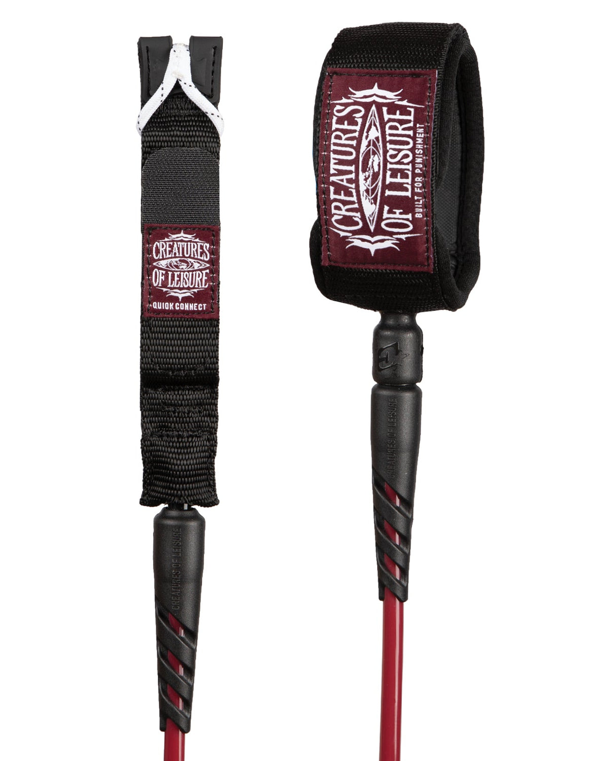 Creatures Reliance Standard Duty 6' Leash Dark Rose Black