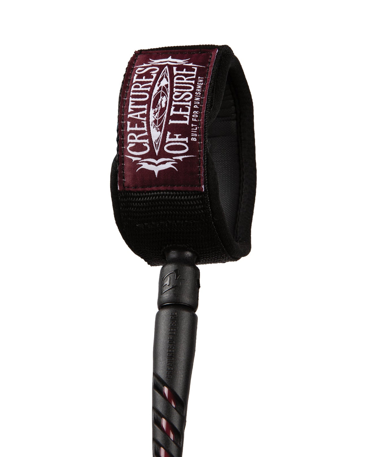 Creatures Reliance Standard Duty 6' Leash Dark Rose Black