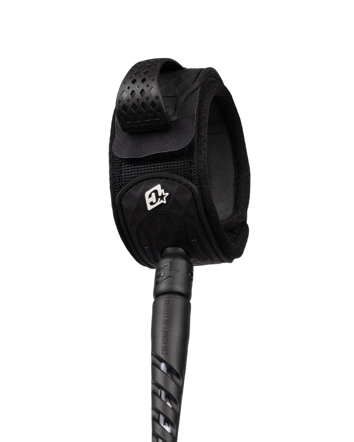 Creatures Reliance Standard Duty 7' Leash Clear White Twist Black
