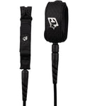 Creatures Reliance Standard Duty 6' Slim Ankle Leash Black White