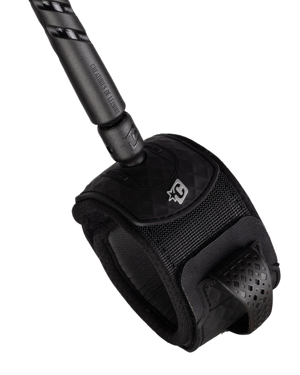 Creatures Reliance Extra Heavy Duty 8' Leash Black Silver