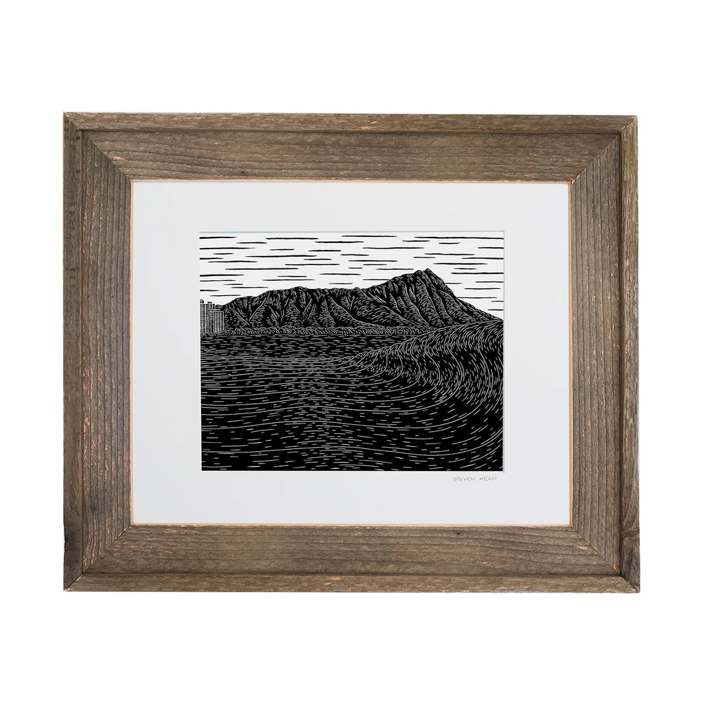Kean Arts Inc. Le'ahi Lane 11x14 Print
