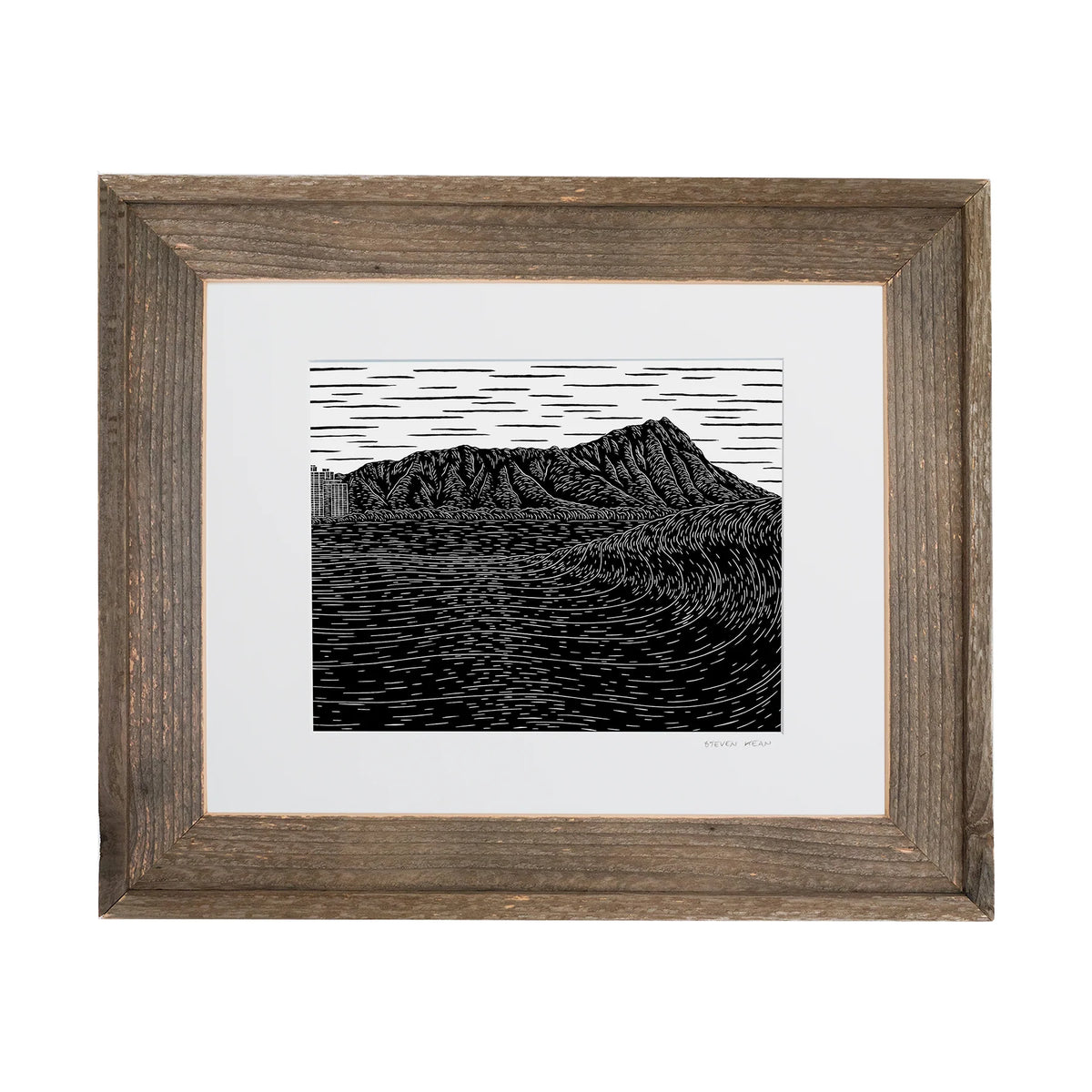 Kean Arts Inc. Le'ahi Lane 11x14 Print