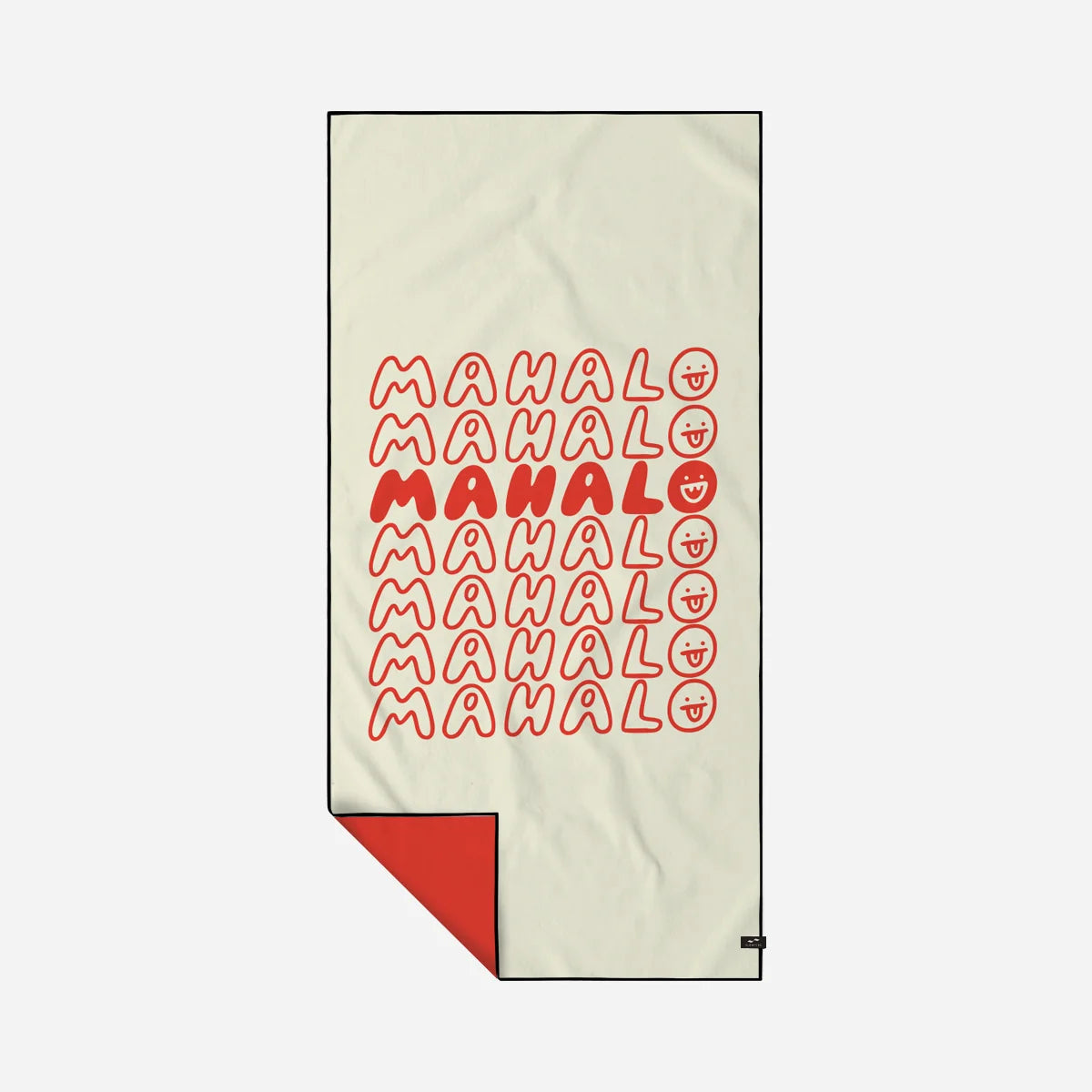 Slowtide Mahalo Performance Quick-Dry Travel Towel Red