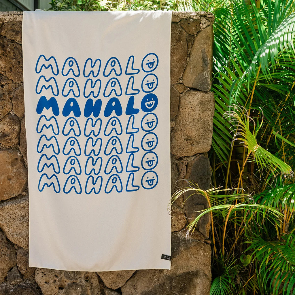 Slowtide Mahalo Performance Quick-Dry Towel Blue