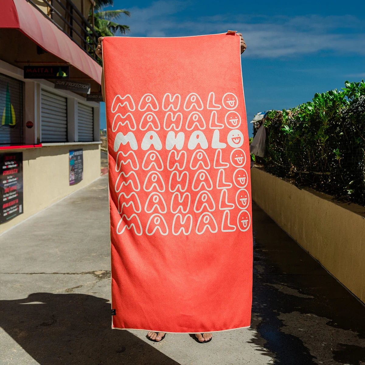 Slowtide Mahalo Performance Quick-Dry Travel Towel Red