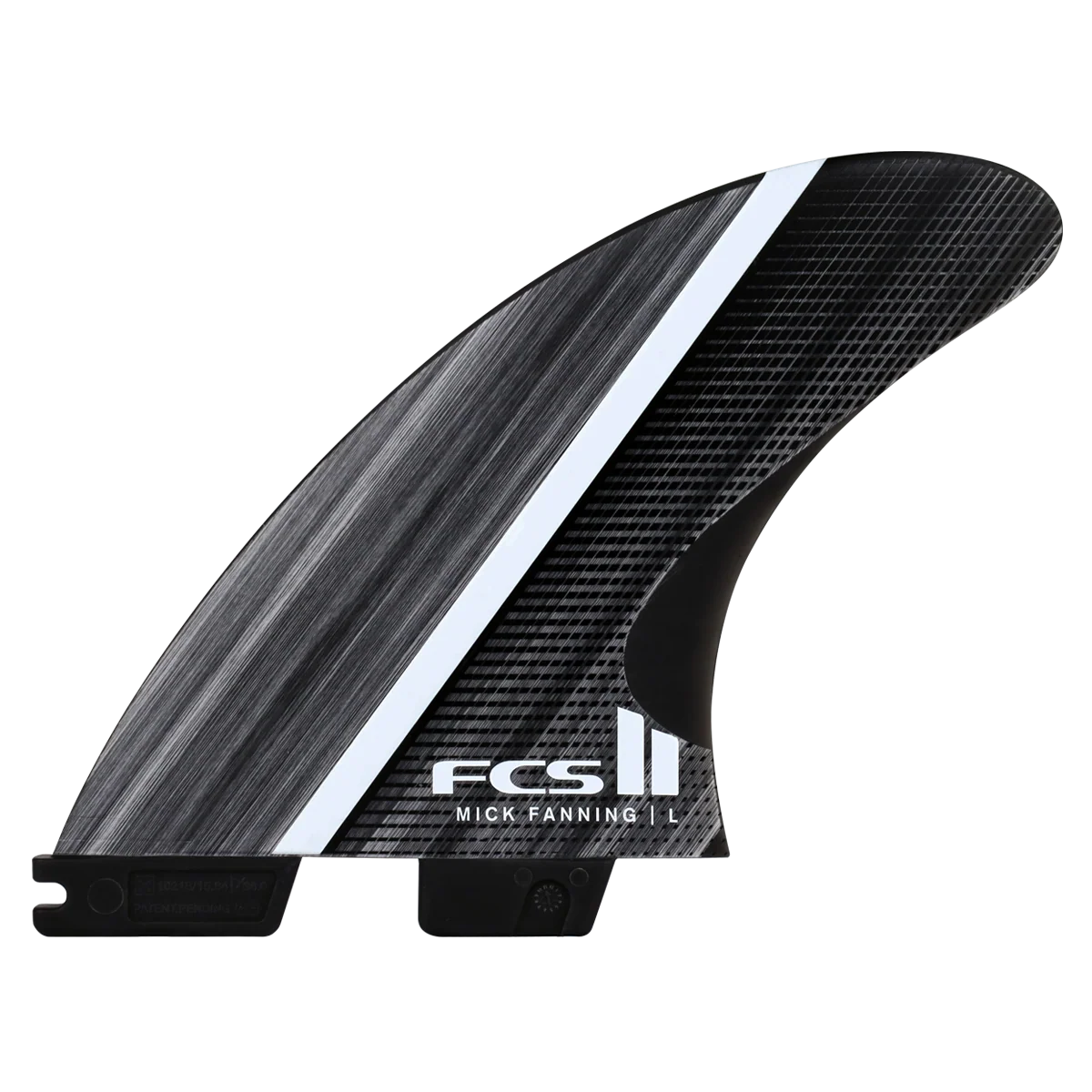 FCS II MF Glass Fibre Fusion Large Tri Fin Smoke/White