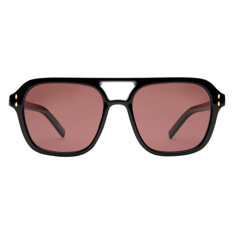 I-Sea Monaco Black/Plum Polarized