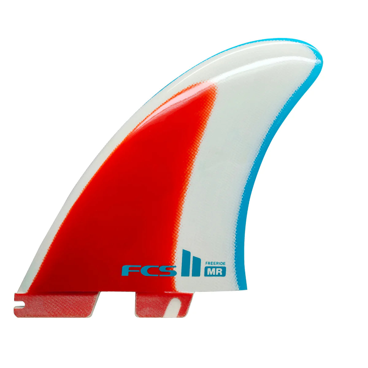 FCS II MR Freeride XL Twin Set Fins Red/Blue/White