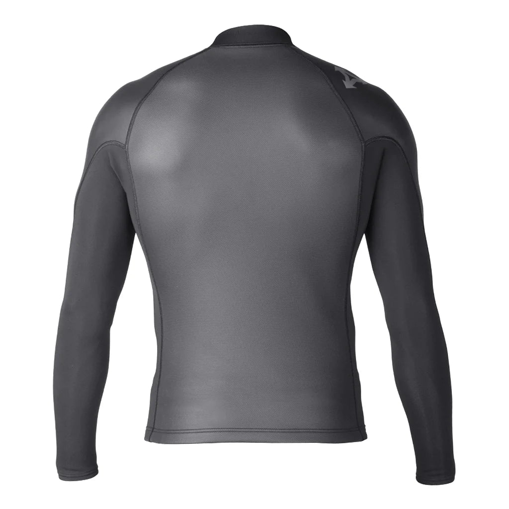 Xcel Axis Shark Skin L/S Front Zip Jacket 2/1 mm Black