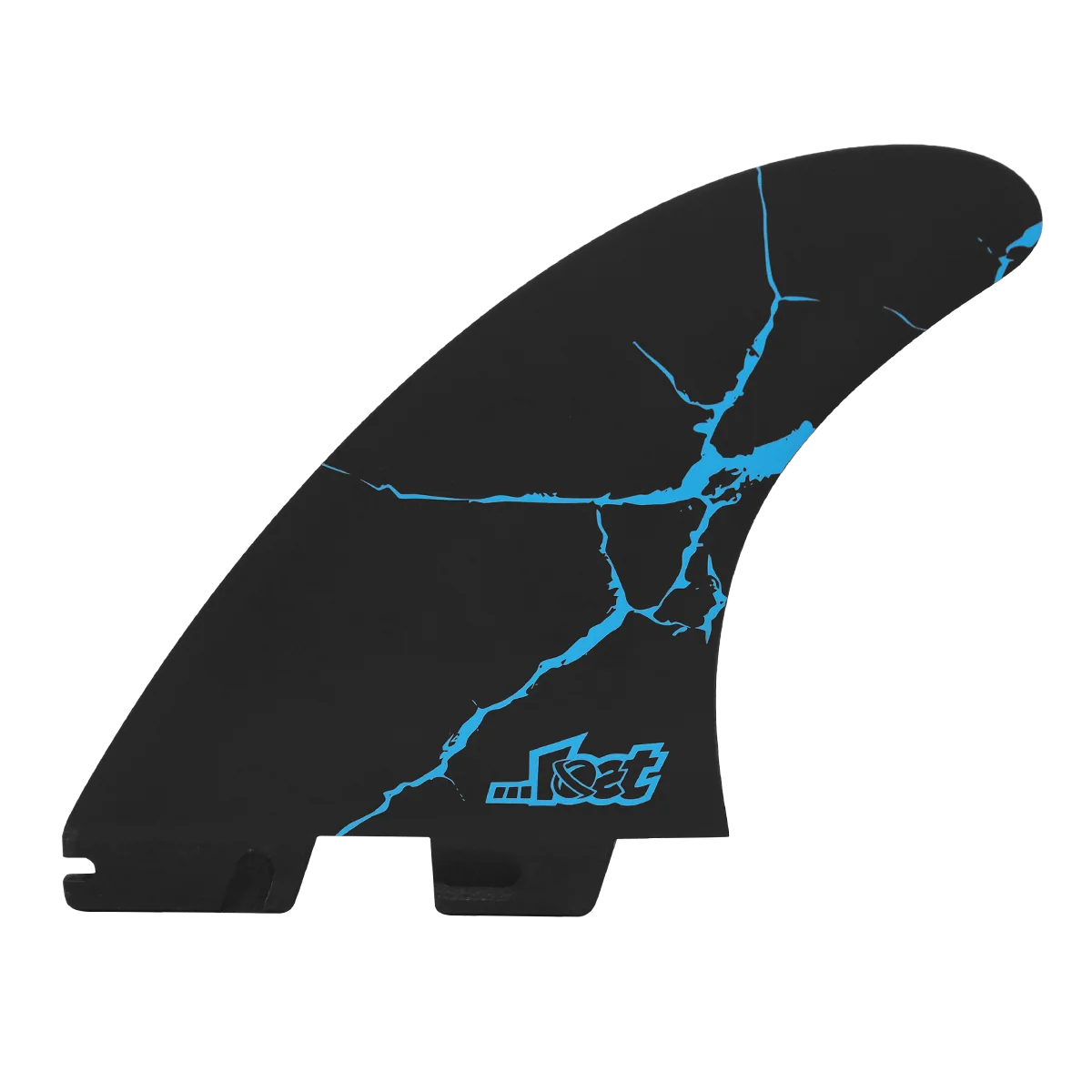 FCS II Mayhem PC Carbon Large Tri Driver Fin Blue