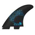 FCS II Mayhem PC Carbon Large Tri Driver Fin Blue