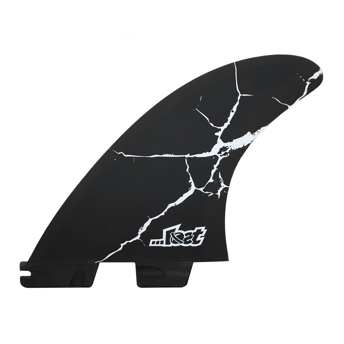 FCS II Mayhem PC Carbon Medium Tri Driver Fin White