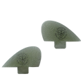 Flying Diamonds NPJ Duozer Side Fin Clear