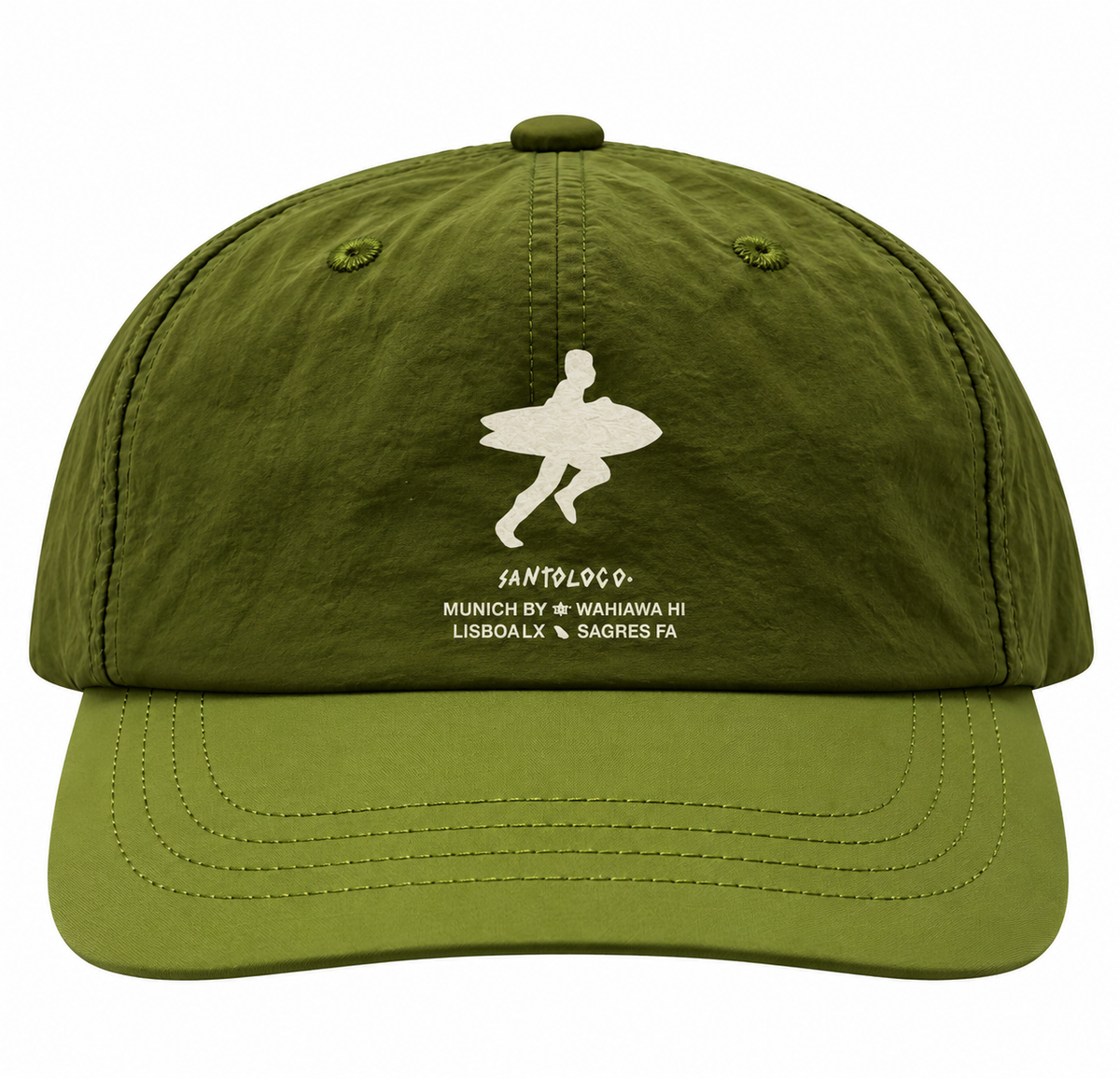 SantoLoco Run Club Cap - Green