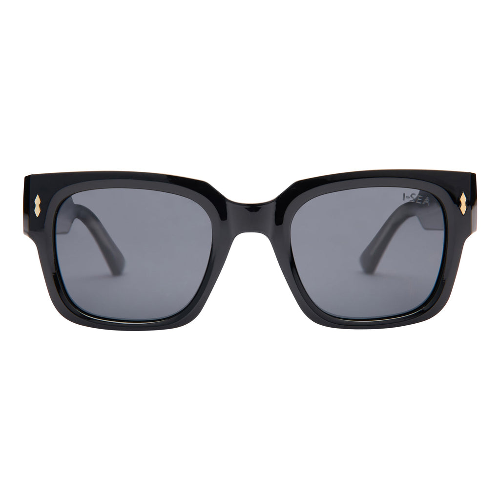 I-Sea Parker Shades Black/Smoke Polarized