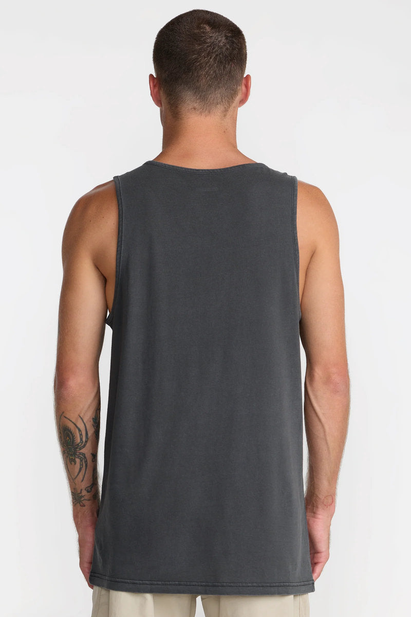 RVCA PTC 2 Pigment Tank Pirate Black back