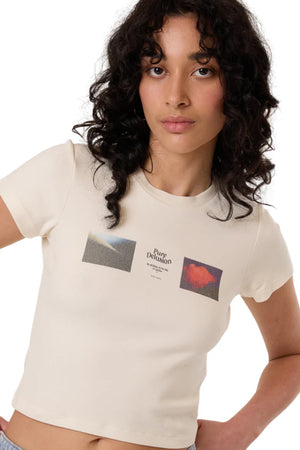 Thrills Pure Delusion Mini Tee Heritage White