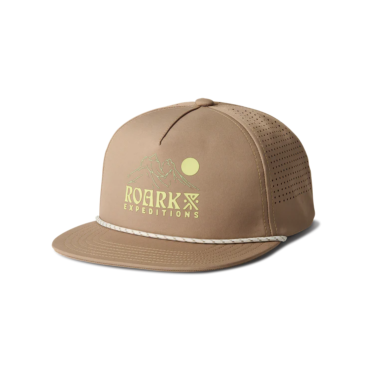 Roark Hytide Strapback Hat - Khaki