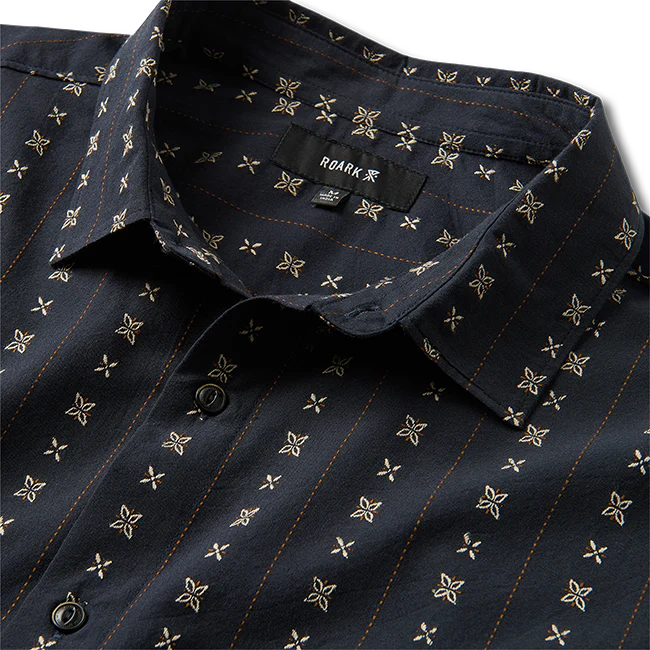 Roark Gonzo SS Woven Dark Navy