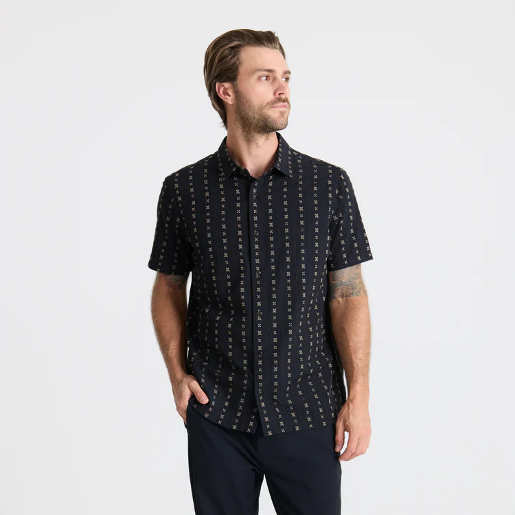 Roark Gonzo SS Woven Dark Navy