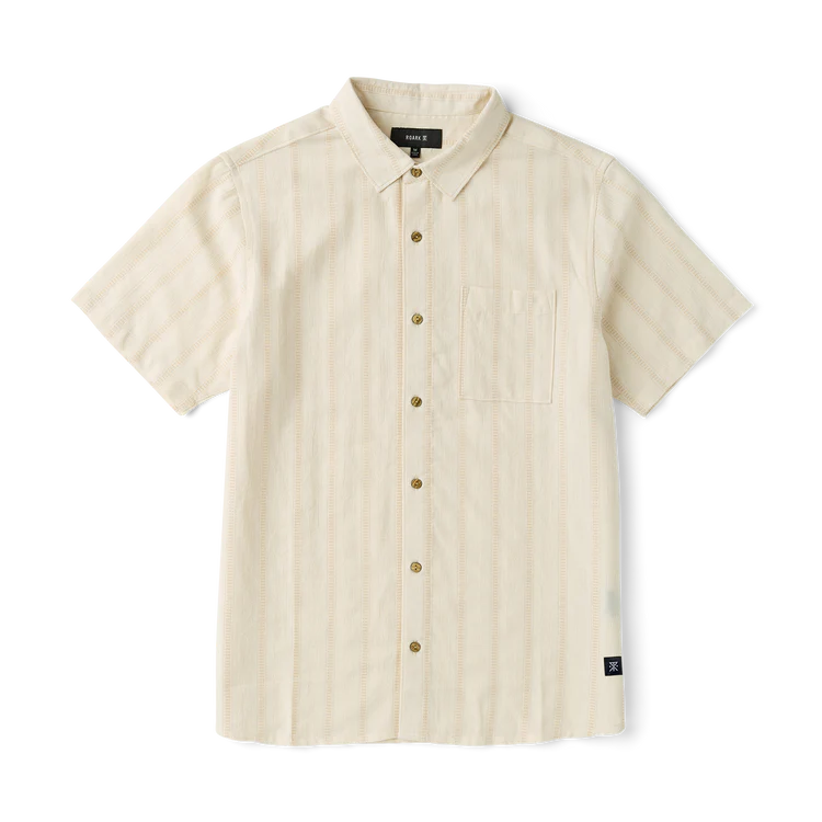 Roark Crosswinds SS Woven Unbleached